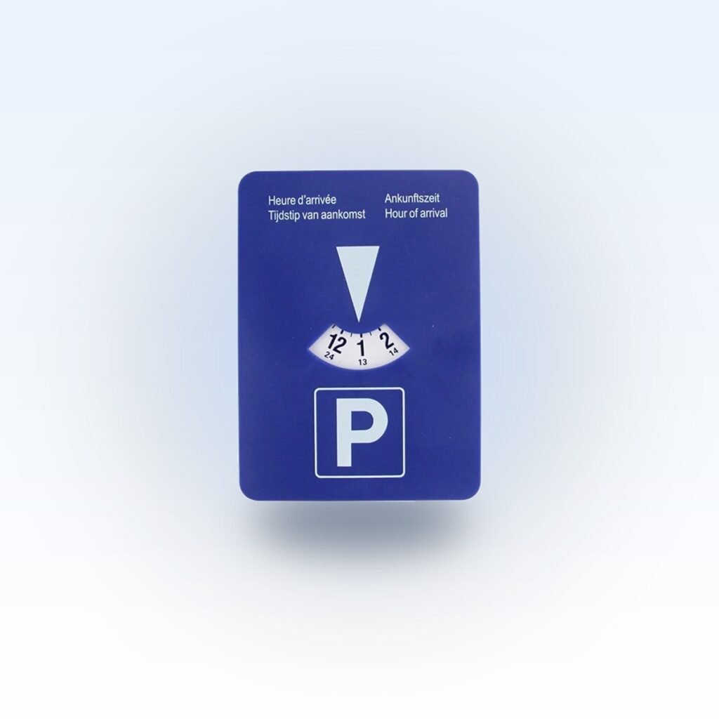 Disque de stationnement zone bleue Disque Malin – vue principale studio