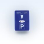 Disque de stationnement zone bleue Disque Malin – vue principale studio